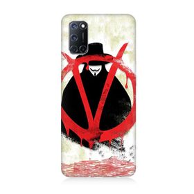 Oppo A52 Uyumlu Vendetta Baskılı Silikon Kılıf