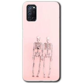 Oppo A52 Yaşayan Çift Baskılı Uyumlu Silikon Kılıf