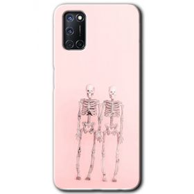 Oppo A52 Yaşayan Çift Baskılı Uyumlu Silikon Kılıf