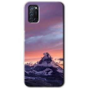 Oppo A52 Zirve Baskılı Uyumlu Silikon Kılıf