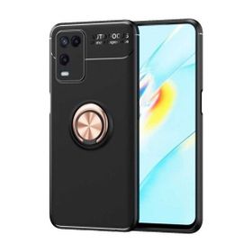 Oppo A54 Gold Kılıf Zırhlı Standlı Mıknatıslı Tank Kapak