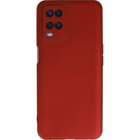 Oppo A54 Kırmızı Kılıf Zırhlı Standlı Mıknatıslı Tank Kapak