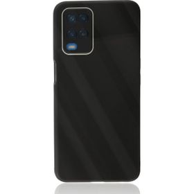 Oppo A54 Siyah Kılıf Auto Focus Serisi Soft Premium Standlı Yüzüklü Kapak