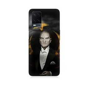 Oppo A54 Uyumlu Mustafa Kemal Atatürk Baskılı Silikon Kılıf
