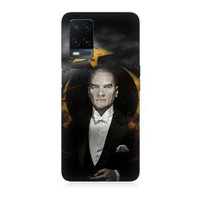 Oppo A54 Uyumlu Mustafa Kemal Atatürk Baskılı Silikon Kılıf