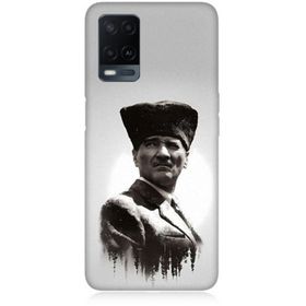 Oppo A54 Uyumlu Mustafa Kemal Atatürk Baskılı Silikon Kılıf