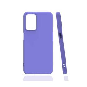 Oppo A55 4G Lila Uyumlu Silikon Kılıf
