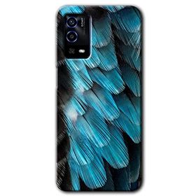 Oppo A55 9D Tüyler Baskılı Uyumlu Silikon Kılıf