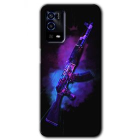Oppo A55 AK Baskılı Uyumlu Silikon Kılıf