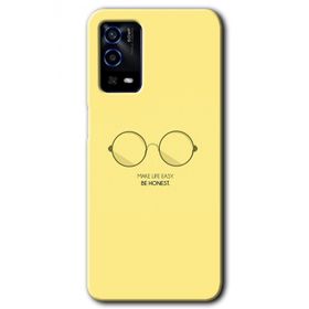 Oppo A55 Be Honest Baskılı Uyumlu Silikon Kılıf