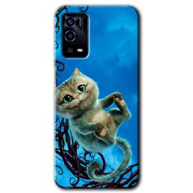 Oppo A55 Bezdum Da Baskılı Uyumlu Silikon Kılıf