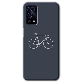 Oppo A55 Bike Baskılı Uyumlu Silikon Kılıf