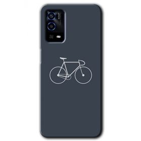 Oppo A55 Bike Baskılı Uyumlu Silikon Kılıf