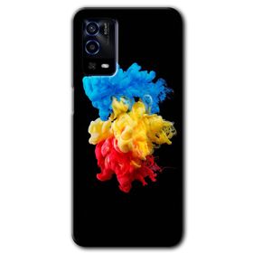 Oppo A55 Black 1 Baskılı Uyumlu Silikon Kılıf