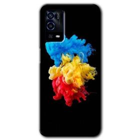 Oppo A55 Black 1 Baskılı Uyumlu Silikon Kılıf