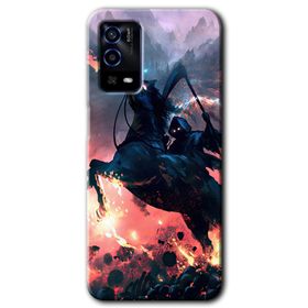 Oppo A55 Bloodhorne Baskılı Uyumlu Silikon Kılıf