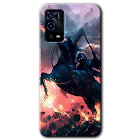 Oppo A55 Bloodhorne Baskılı Uyumlu Silikon Kılıf