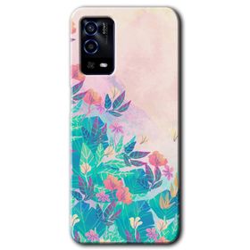 Oppo A55 Blur Lights Baskılı Uyumlu Silikon Kılıf
