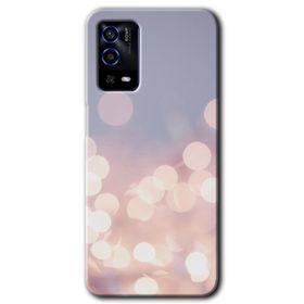 Oppo A55 Blur Lights Baskılı Uyumlu Silikon Kılıf