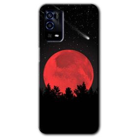 Oppo A55 Blur Lights Baskılı Uyumlu Silikon Kılıf