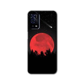 Oppo A55 Blur Lights Baskılı Uyumlu Silikon Kılıf