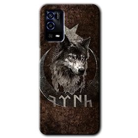Oppo A55 Bozkurt Göktürk Baskılı Uyumlu Silikon Kılıf