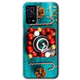 Oppo A55 Christmas Baskılı Uyumlu Silikon Kılıf