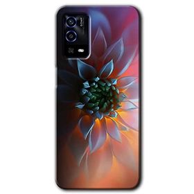 Oppo A55 Çiçek Motif Baskılı Uyumlu Silikon Kılıf