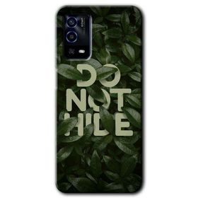 Oppo A55 Do Not Hide Baskılı Uyumlu Silikon Kılıf