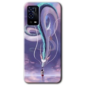 Oppo A55 Dragon Snake Baskılı Uyumlu Silikon Kılıf
