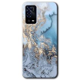 Oppo A55 Eski Mermer Baskılı Uyumlu Silikon Kılıf