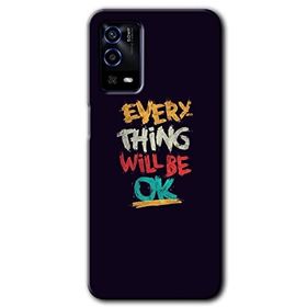 Oppo A55 Everything Baskılı Uyumlu Silikon Kılıf