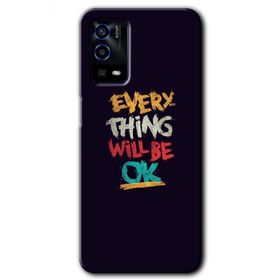 Oppo A55 Everything Baskılı Uyumlu Silikon Kılıf