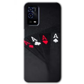 Oppo A55 Full As Baskılı Uyumlu Silikon Kılıf