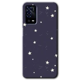Oppo A55 Gökyüzü Yıldız Baskılı Uyumlu Silikon Kılıf
