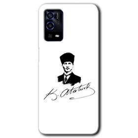 Oppo A55 Graffiti Çizgi Film Baskılı Uyumlu Silikon Kılıf
