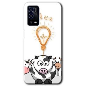 Oppo A55 İdea Lamp Baskılı Uyumlu Silikon Kılıf