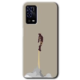 Oppo A55 İronman Airport Baskılı Uyumlu Silikon Kılıf