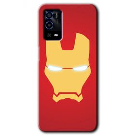 Oppo A55 İronMan Baskılı Uyumlu Silikon Kılıf
