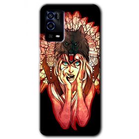 Oppo A55 Kurt Kız Baskılı Uyumlu Silikon Kılıf