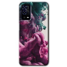 Oppo A55 Liquid Cloud Baskılı Uyumlu Silikon Kılıf