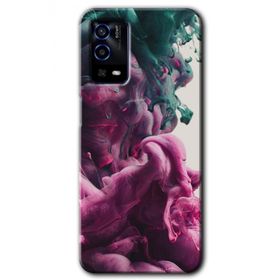 Oppo A55 Liquid Cloud Baskılı Uyumlu Silikon Kılıf