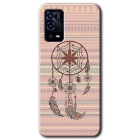 Oppo A55 Mandala Retro Baskılı Uyumlu Silikon Kılıf