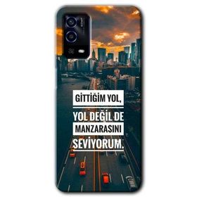 Oppo A55 Manzara Seviyorum Baskılı Uyumlu Silikon Kılıf
