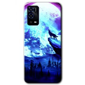 Oppo A55 Mega Kurt Baskılı Uyumlu Silikon Kılıf