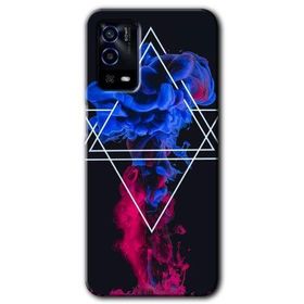 Oppo A55 Mekanik Duman 1 Baskılı Uyumlu Silikon Kılıf