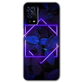 Oppo A55 Mekanik Yaprak 5 Baskılı Uyumlu Silikon Kılıf