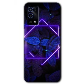 Oppo A55 Mekanik Yaprak 5 Baskılı Uyumlu Silikon Kılıf