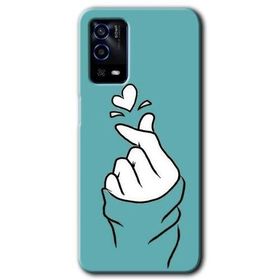 Oppo A55 Mutluluk Baskılı Uyumlu Silikon Kılıf