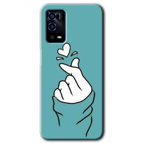 Oppo A55 Mutluluk Baskılı Uyumlu Silikon Kılıf